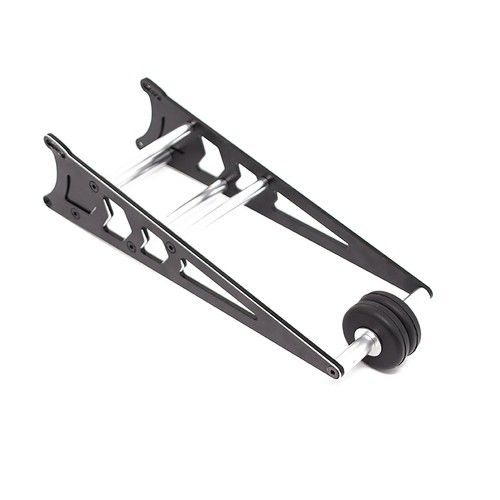 Tail wheel head - wheel, head-up